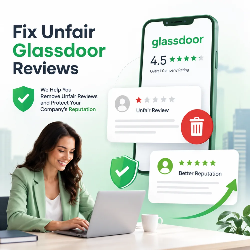 Fix unfair Glassdoor reviews - remove unfair reviews and protect your company reputation